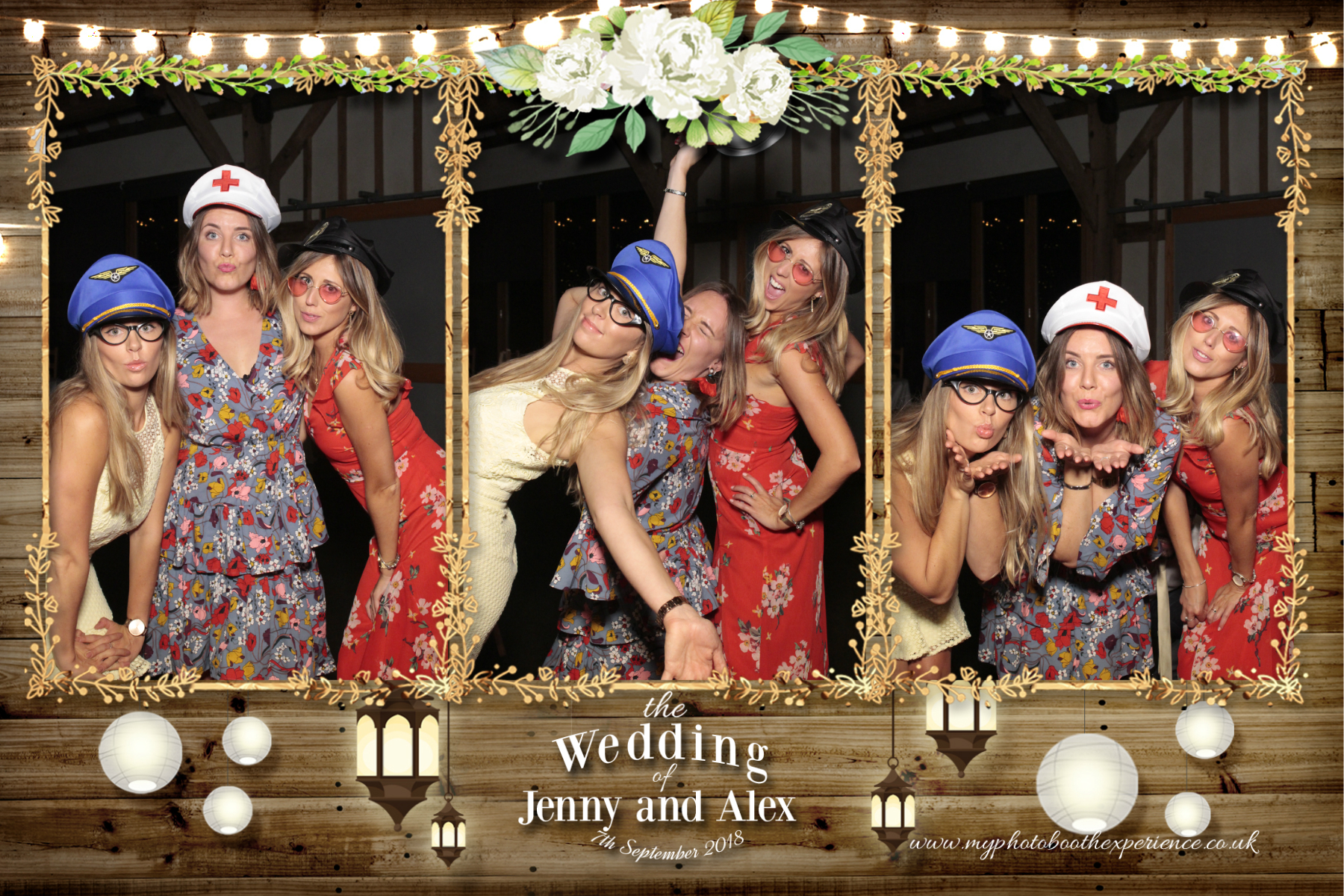 Jenny & Alex's Wedding | View more photos from the event at gallery.myphotoboothexperience.co.uk/u/MyPhotoBoothExperienceLtd/Jenny-Alexs-Wedding